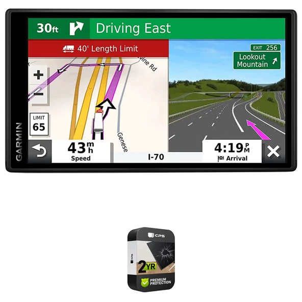 Garmin 010-02603-00 Dezl OTR500 5.5" GPS Truck Navigator Sche ile Premium 2YR CPS Geliştirilmiş Koruma Paketi ürün görseli 1