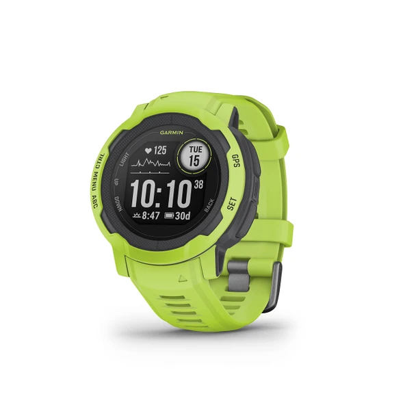 Garmin Instinct 2 – 28 güne kadar pil ömrü, 40'tan fazla spor uygulaması, egzersiz durumu, kondisyon yaşı veya uyku analizi gibi fitness fonksiyonlarına sahip su geçirmez GPS akıllı saat ürün görseli 1