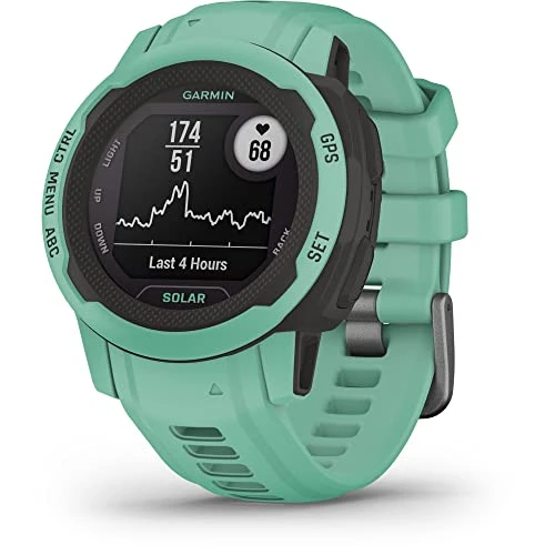 Garmin 010-02564-12 Instinct 2S Solar 40mm GPS Smartwatch Neo Tropic Sche with Premium 2YR CPS Geliştirilmiş Koruma Paketi ürün görseli 1