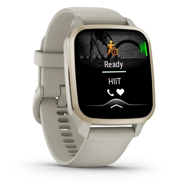 Garmin Venu Sq 2 Music - 1,4" AMOLED ekrana, entegre müzik çalara, uyku analizine ve 25'ten fazla spor uygulamasına, 11 güne kadar pil ömrüne ve suya dayanıklı GPS fitness akıllı saati ürün görseli 1