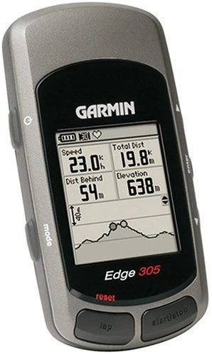 Garmin Edge 305 Su Bisiklet GPS Kalp Analizi ile ürün görseli 1