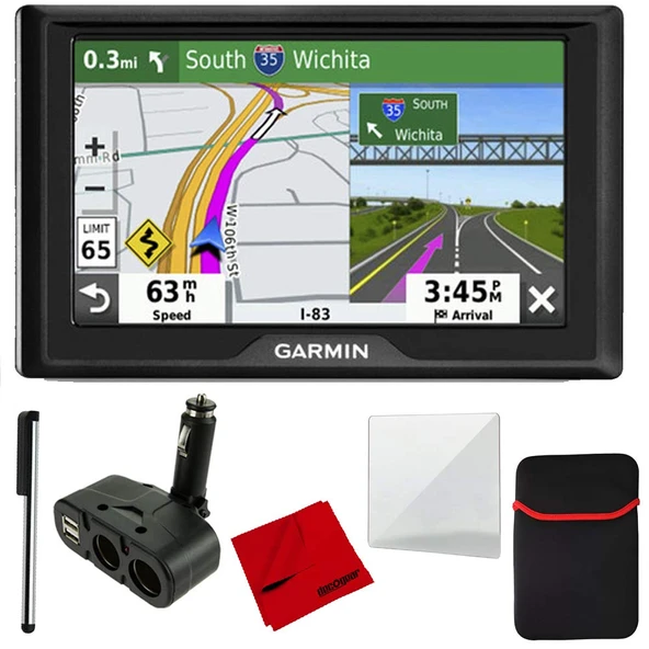 Garmin Drive 52 5" GPS Navigator (US & Kanada) 4 Port USB/DC Araba Şarj ürün görseli 1