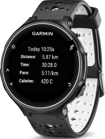 Garmin Forerunner 230 GPS'li koşu saati - 16 saate kadar pil ömrü, akıllı bildirimler ürün görseli 1