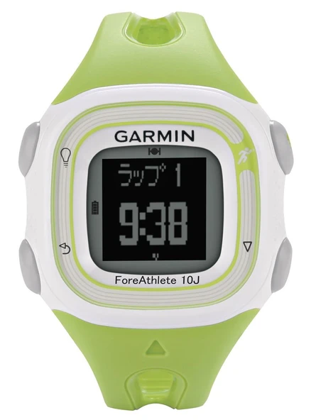 Garmin 010-01039-11 Garmin ForeAthlete 10 White / Green Japonya Version ürün görseli 1