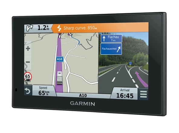 Garmin Camper 660LMT-D AB navigasyon cihazı, ömür boyu harita güncellemeleri, DAB+, yükseklik profili, 6 inç (15,2 cm) dokunmatik ekran ürün görseli 1
