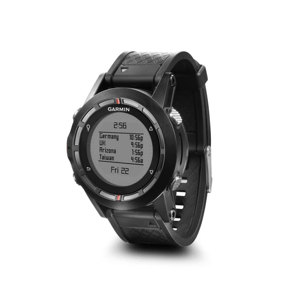 Garmin Fenix GPS Watch Fitness Tracker for Phone, Black ürün görseli 1