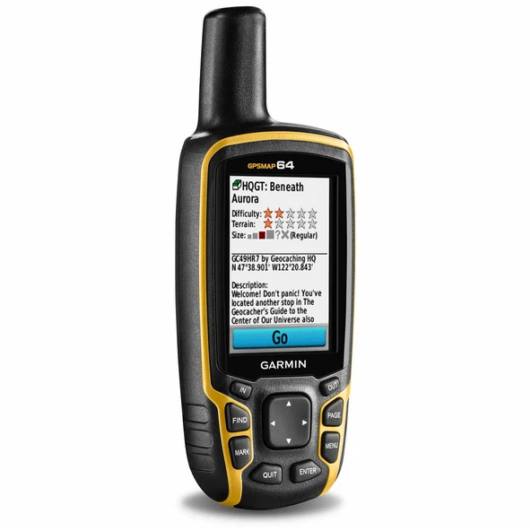 Garmin Dış Mekan GPS Haritası 64, 010-01199-00 ürün görseli 1