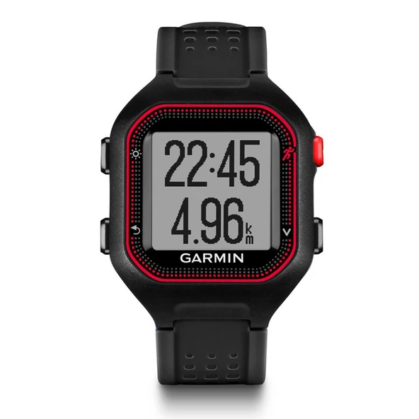 Garmin Run Square Smartwatch - Black / Red ürün görseli 1