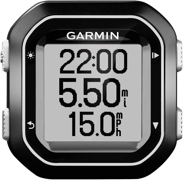 Garmin Edge 20 GPS bisiklet bilgisayarı - parça navigasyonu, GPS ve GLONASS, serbestçe yapılandırılabilen veri alanları ürün görseli 1