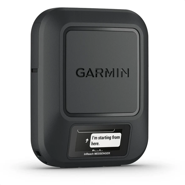 Garmin inReach Messenger – 7/24 acil arama fonksiyonuna sahip kompakt GPS uydu iletişim cihazı, cep telefonu sinyali olmadan dünya çapında mesajlaşma (abonelik gereklidir), 28 güne kadar pil ömrü ürün görseli 1