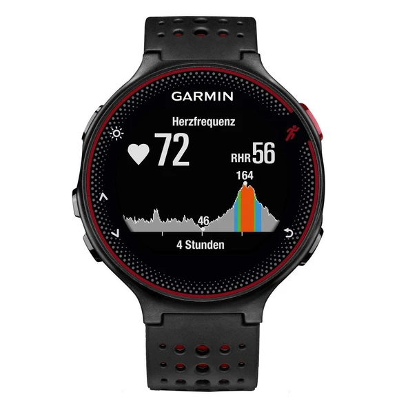 Bilekten kalp atış hızı ölçümü ve akıllı telefon bildirimlerine sahip Garmin Forerunner 235 WHR Akıllı Saat ürün görseli 1