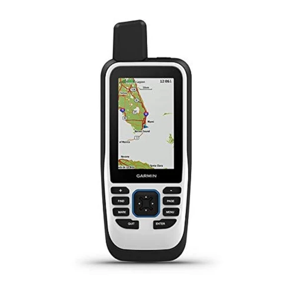Garmin GPSMAP 86S, Düğme Harekâtı ile Yüzleşmeli GPS, Uyumlu Chartplotters'tan Akış Boat Data ürün görseli 1