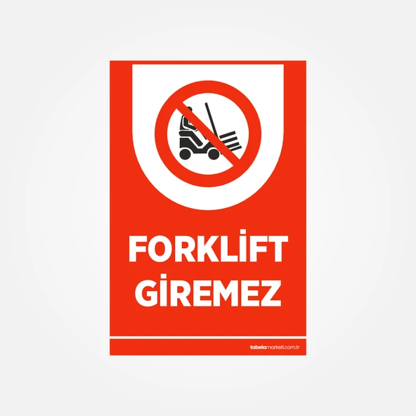 Forklift Giremez Levhası ürün görseli 1