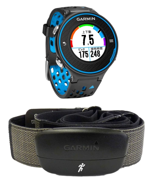 Garmin 010-01128-53 Forerunner 620 Blue / Black +HRM-Run,Soft ürün görseli 1
