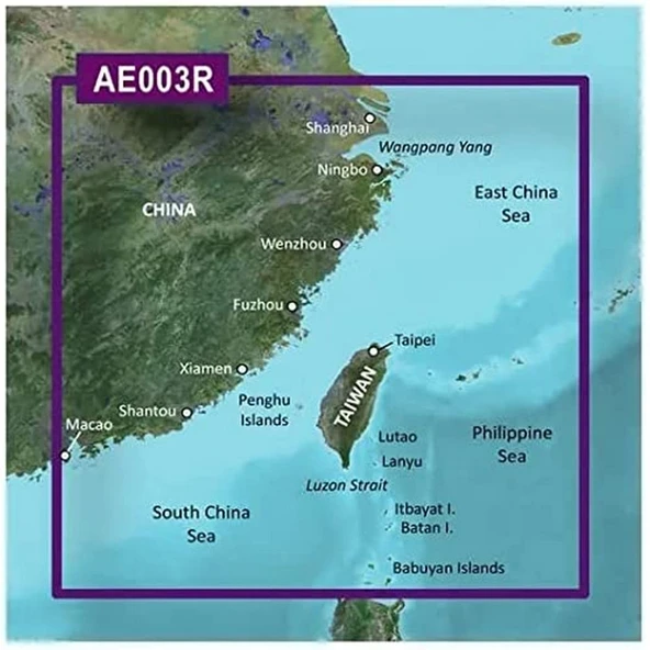 Garmin BlueChart® g3 Vision® HD - VAE003R - Tayvan - MicroTM/SDTM ürün görseli 1