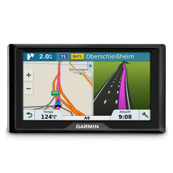 Garmin Drive 61 LMT-S AB navigasyon cihazı - 6 inç (15,4 cm) dokunmatik ekran, ömür boyu harita güncellemeleri ve trafik bilgileri ürün görseli 1