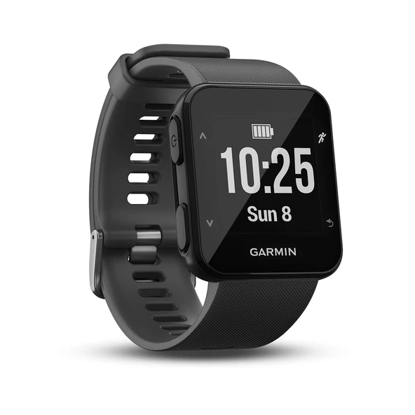 Garmin GPS koşu saati Forerunner 30 barut, barut grisi, M, 010-01930-03 ürün görseli 1