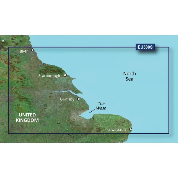 Garmin VEU500S - En Lowestoft - SD Card ürün görseli 1
