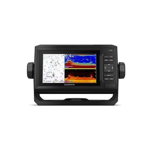 Garmin ECHOMAP UHD 62Cv, 6" Worldwide Basemap ve GT24UHD-TM Transducer ürün görseli 1