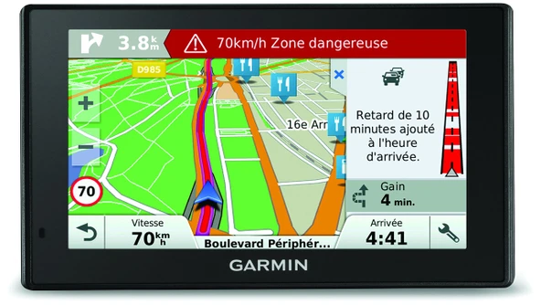 Garmin DriveSmart 50 LMT - GPS Auto - 5 inç - Haritalar Avrupa - Haritalar, trafik, ömür boyu ücretsiz tehlike bölgeleri ürün görseli 1