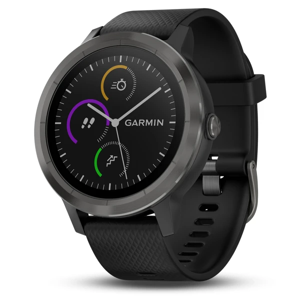 Garmin vívoactive 3, GPS Smartwatch Contactless Payments built-in Sports Apps, Black/Slate ürün görseli 1