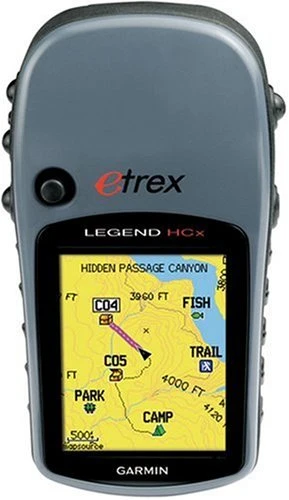 Garmin eTrex Legend HCx İngilizce ve Fransızca manuel / paketleme ürün görseli 1
