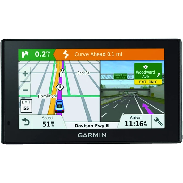 Garmin Renewed DriveSmart 51 LMT-S 5" GPS Navigator (DriveSmart 51 LMT-S GPS Navigator) ürün görseli 1