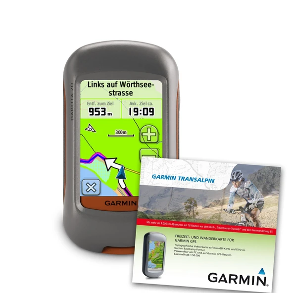 Garmin GPS el cihazı: Özel Sürüm Dakota 20 TransAlpin ürün görseli 1