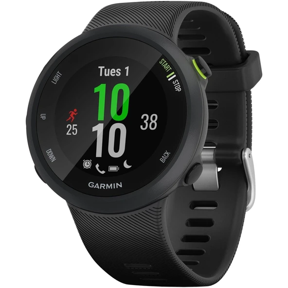 Garmin Forerunner 45 – Hafif tasarımlı GPS koşu saati, egzersiz planları, kondisyon takipçisi, kalp atış hızı ölçümü ürün görseli 1