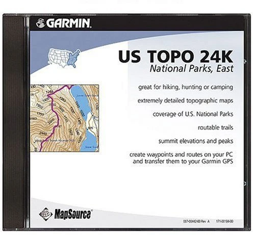 Garmin 16717 Topo CD ABD 24K (Doğu Ulusal Parkları) ürün görseli 1