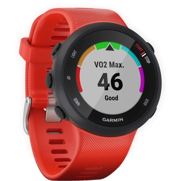 Garmin Forerunner 45, 42MM Easy-to-Use GPS Run Watch with Garmin Coach Free Education Plan Support, Red ürün görseli 1