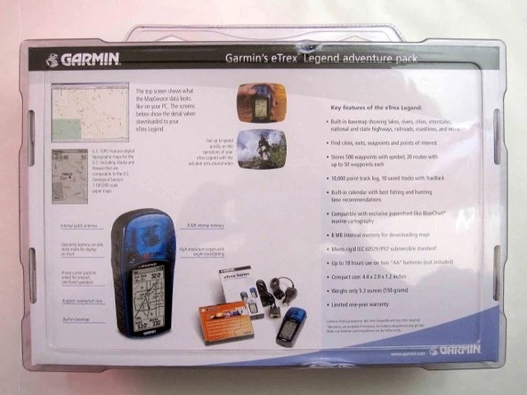 Garmin eTrex Legend Adventure Pack ürün görseli 1