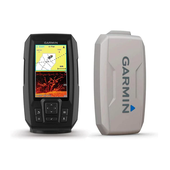 Garmin STRIKER PLUS 4cv Sche with GT20-TM transducer and Koruyucu Cover, 4 inç 010-01871-00 ürün görseli 1