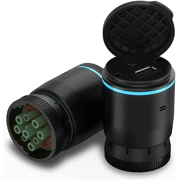 Garmin eLog, Compliant Electronic Logging Device (ELD), No-Subscription Fees, FMCSA Compliant, Supports 9-pin J1939 ve 6pin J1708 Tanı Portları (010-01876-00) ürün görseli 1
