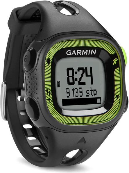 Garmin GPS koşu saati Forerunner 15, siyah/yeşil, S, 010-01241-30 ürün görseli 1
