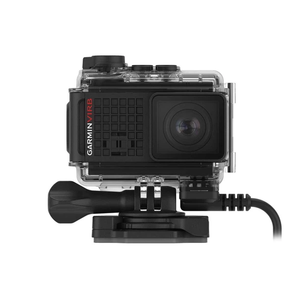 Garmin VIRB Ultra 30, Powered Mount, 4K Action Camera with Voice Control and Data Overlays, Adds Powered Mount ile ürün görseli 1