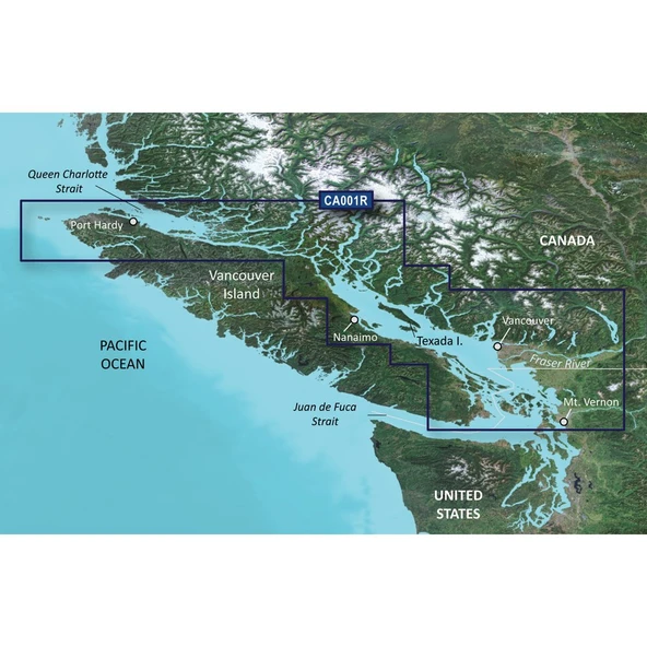 Garmin VCA001R - Inside Passage - SD Card ürün görseli 1