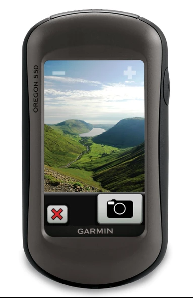 Garmin dış mekan GPS el cihazı Oregon 550, siyah ürün görseli 1