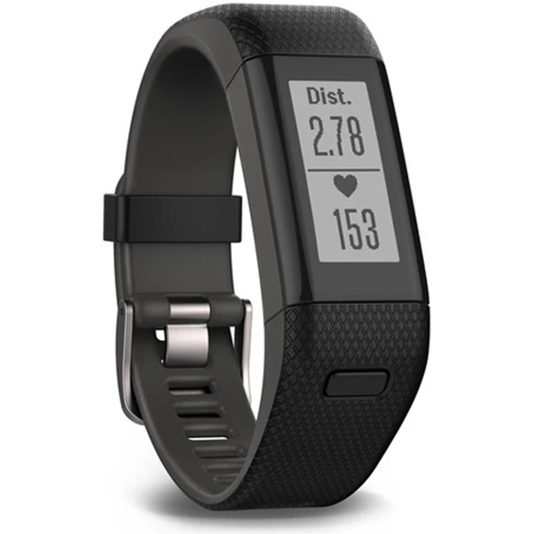 Garmin 010-01955-39 vívosmart HR+ X-Large Fit Activity Tracker - Black ürün görseli 1