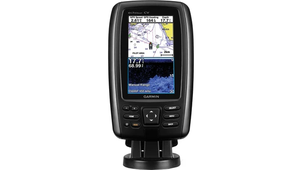 Garmin 010-01797-01 Echomap Chirp 44Cv ile transducer ürün görseli 1