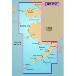 BlueChart G2 Offshore Marine Cartography G22Us033R-Bristol Bay-Kotzebue Sound ürün görseli 1