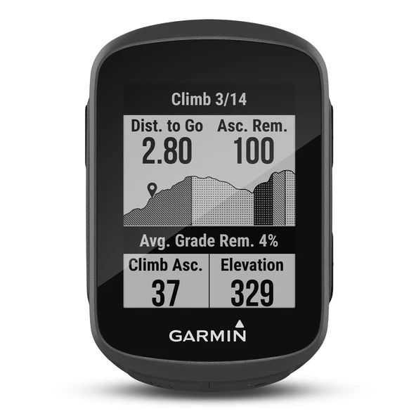 Garmin  Edge 130 Plus - 1,8" ekran, veri kaydı, eğitim planları, navigasyon ve MTB değerleri, 12 saate kadar pil ile kompakt, 33g hafif GPS bisiklet bilgisayarı ürün görseli 1