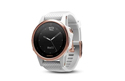 Garmin Fhinonix 5S Sapphire - Rose Goldtone with White Band ürün görseli 1