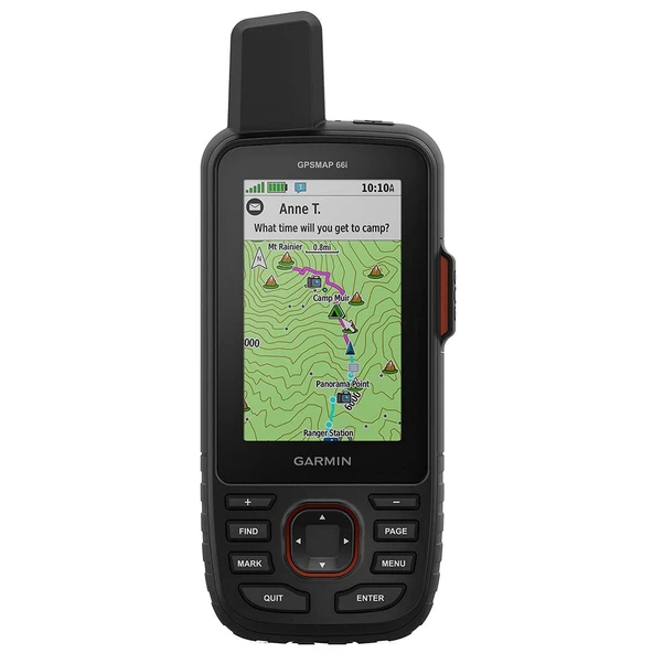 Garmin GPSMAP 66i Kişisel GPS Takip Cihazı siyah 16 GB - GPS Takip Cihazı (TFT, 7,62 cm (3 inç), 38 x 63 mm, 240 x 400 piksel, 16 GB, MicroSD (TransFlash)) ürün görseli 1