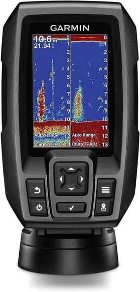Garmin Dönüştürücü Chirp-fishfinder Striker 4, GPS'li Çift Işınlı, Siyah, OneSize, 0753759147020 ürün görseli 1