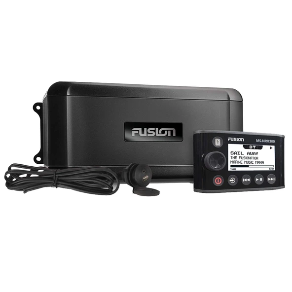 Garmin 010-01290-20 Fusion Entertainment Marine Box with Wired Distance, Black ürün görseli 1