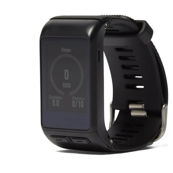 Garmin 010-01605-03 aktif HR GPS Smart Watch, WW, Regular Fit - Black Watch ürün görseli 1