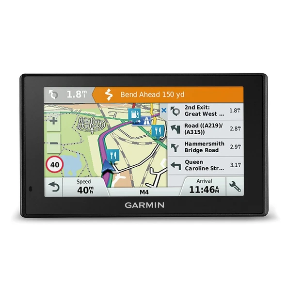 Garmin DriveAssist 51 LMT-S AB navigasyon cihazı - 5 inç (12,7 cm) çoklu dokunmatik cam ekran, ömür boyu harita güncellemeleri ve trafik bilgileri, kamera destekli sürücü bilgileri siyah ürün görseli 1
