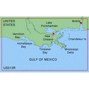 Garmin Bluechart XUS013R Mobile, Lake Charles, Micro SD Card ürün görseli 1