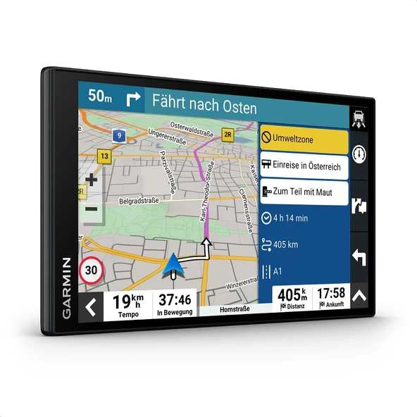 Garmin DriveSmart 76 MT-S Amazon Alexa - yerleşik Alexa içeren navigasyon cihazı, geniş 7 inç (17,8 cm) HD ekran, çevresel bölgeleri içeren 3 boyutlu Avrupa haritaları, gerçek zamanlı trafik bilgileri ürün görseli 1